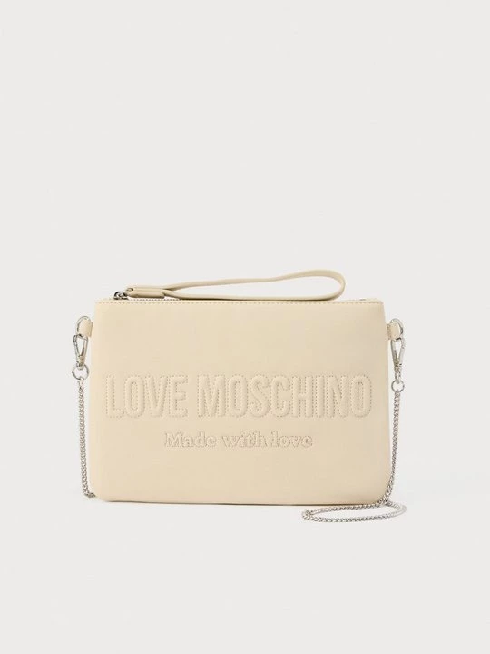 Foto van product Schoudertas LOVE MOSCHINO crème
