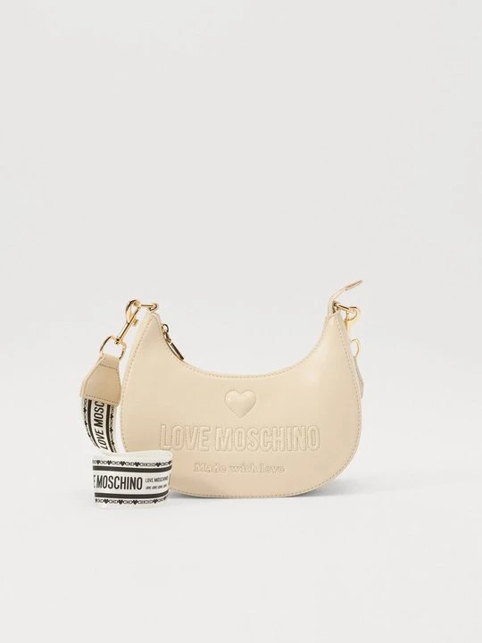 Foto van product Schoudertas LOVE MOSCHINO crème