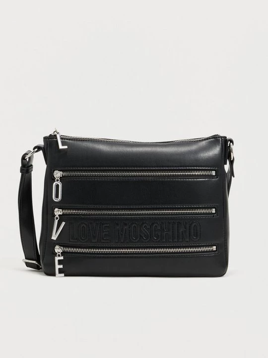 Foto van product Schoudertas LOVE MOSCHINO gemêleerd zwart