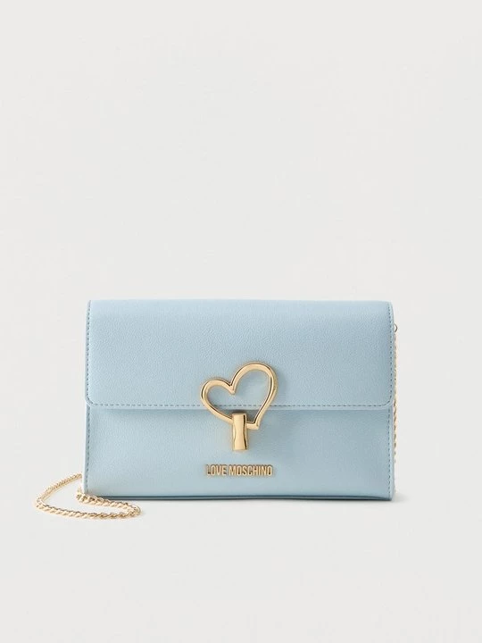 Foto van product Schoudertas LOVE MOSCHINO lichtblauw