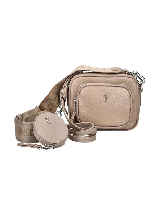 Foto van product Schoudertas Steve Madden taupe