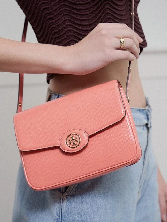 Foto van product Schoudertas Tory Burch koraalrood