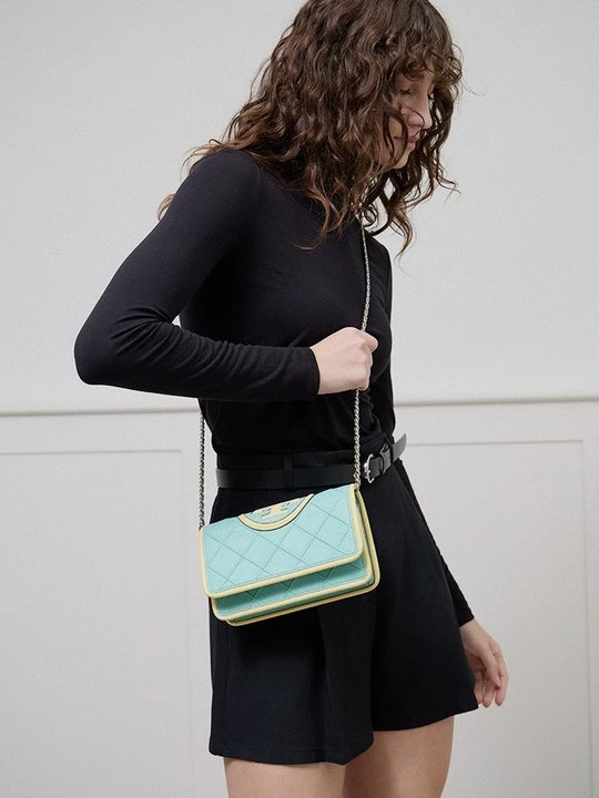 Foto van product Schoudertas Tory Burch lichtgroen