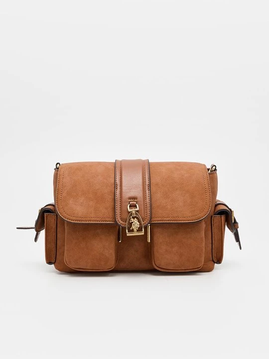 Foto van product Schoudertas U.S. POLO ASSN. lichtbruin