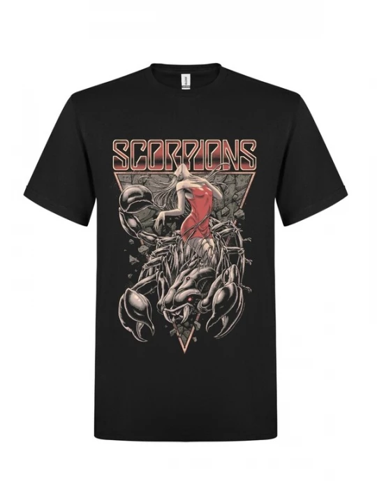 Foto van product Scorpions Shirt 'Scorpions Hurricane T-Shirt' zwart