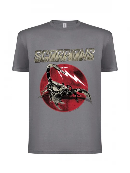 Foto van product Scorpions Shirt 'Scorpions Sting T-Shirt' grijs