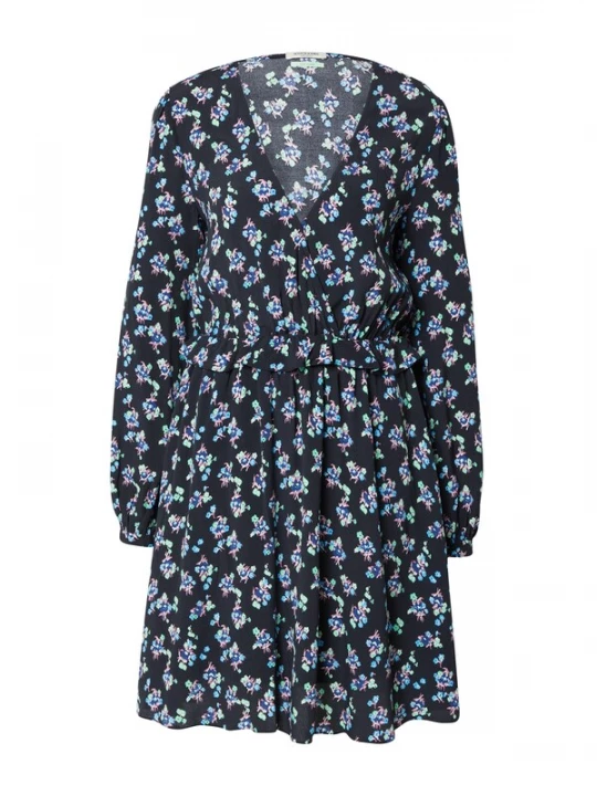 Foto van product SCOTCH & SODA Jurk nachtblauw / royal blue / koningsblauw / grasgroen / rosa