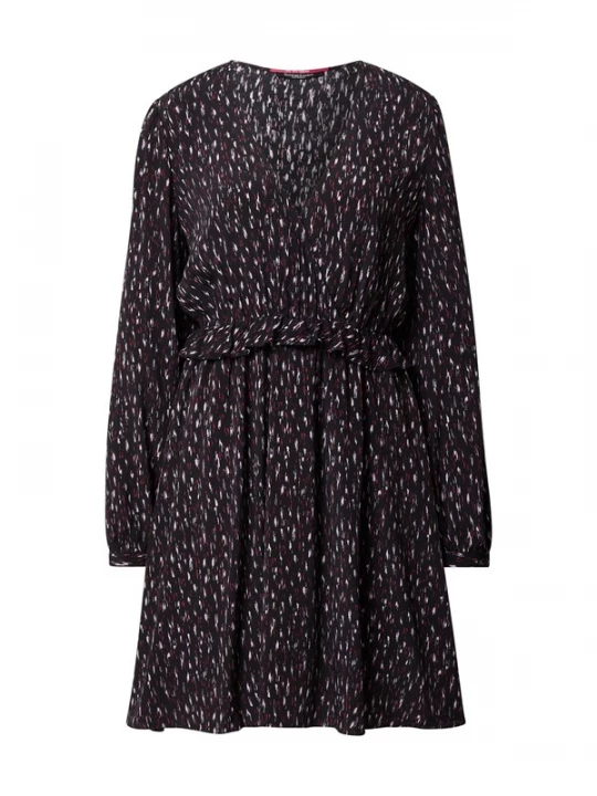 Foto van product SCOTCH & SODA Jurk pastelroze / rood / zwart