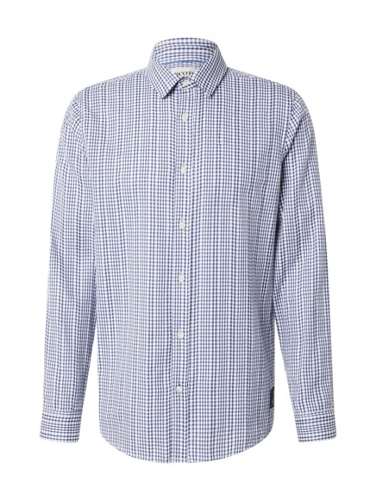 Foto van product SCOTCH & SODA Overhemd blauw / wit
