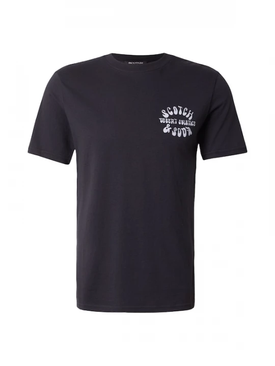 Foto van product SCOTCH & SODA Shirt antraciet / wit