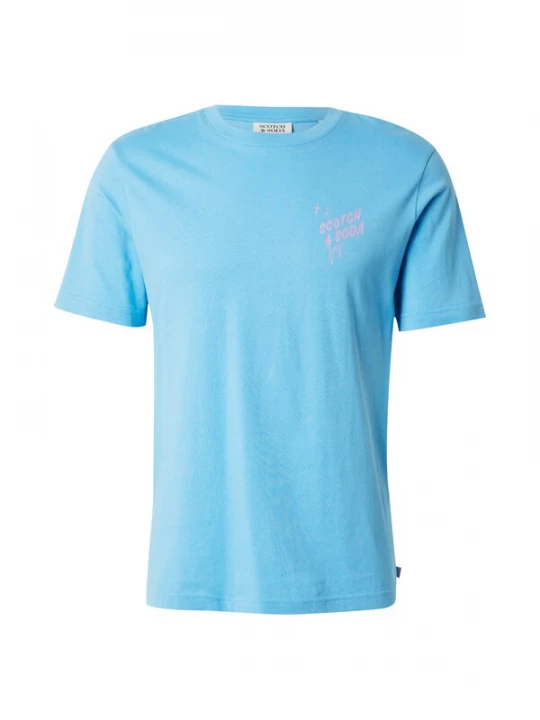 Foto van product SCOTCH & SODA Shirt azuur