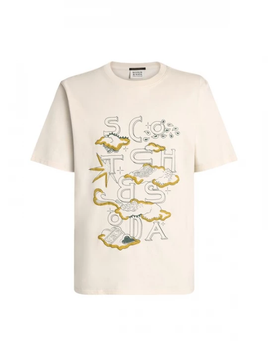 Foto van product SCOTCH & SODA Shirt beige