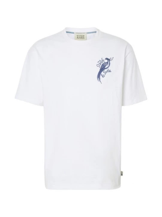 Foto van product SCOTCH & SODA Shirt blauw / rosa