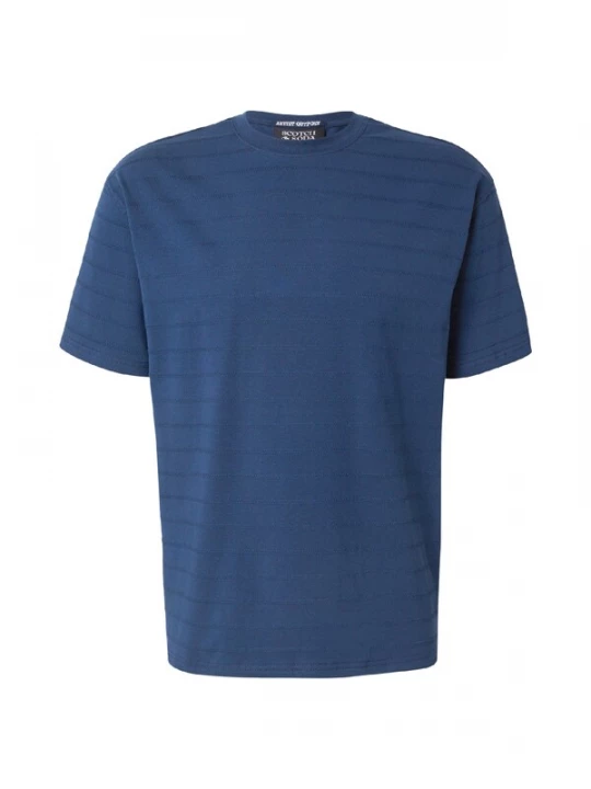 Foto van product SCOTCH & SODA Shirt donkerblauw
