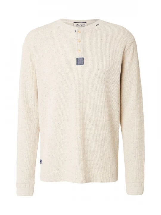 Foto van product SCOTCH & SODA Shirt lichtbeige