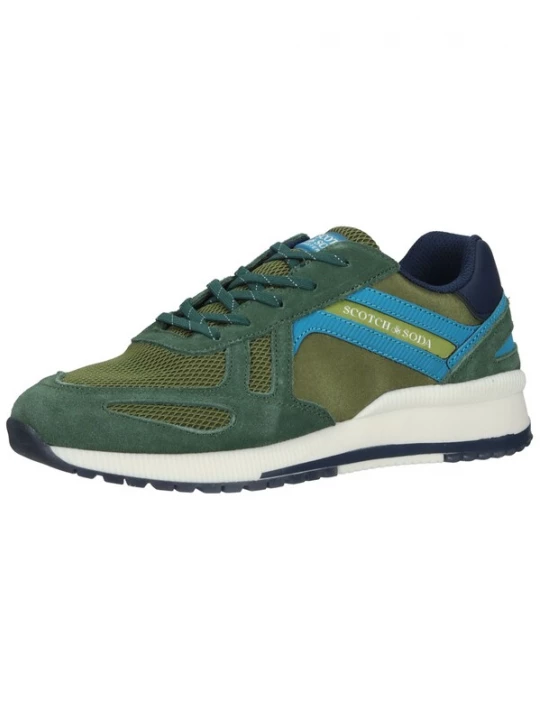 Foto van product SCOTCH & SODA Sneakers blauw / groen
