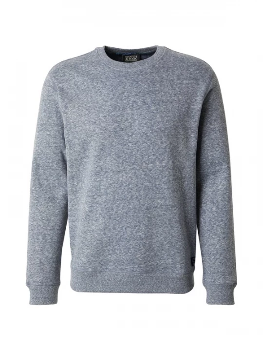 Foto van product SCOTCH & SODA Sweatshirt blauw gemêleerd