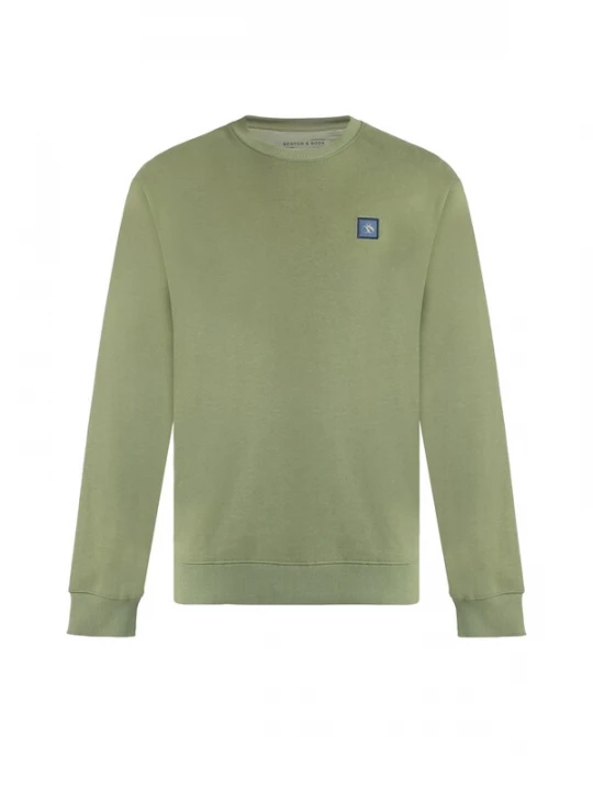 Foto van product SCOTCH & SODA Sweatshirt 'Seasonal Core' kiwi
