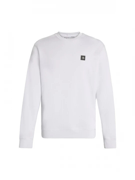 Foto van product SCOTCH & SODA Sweatshirt 'Seasonal Core' lichtgrijs