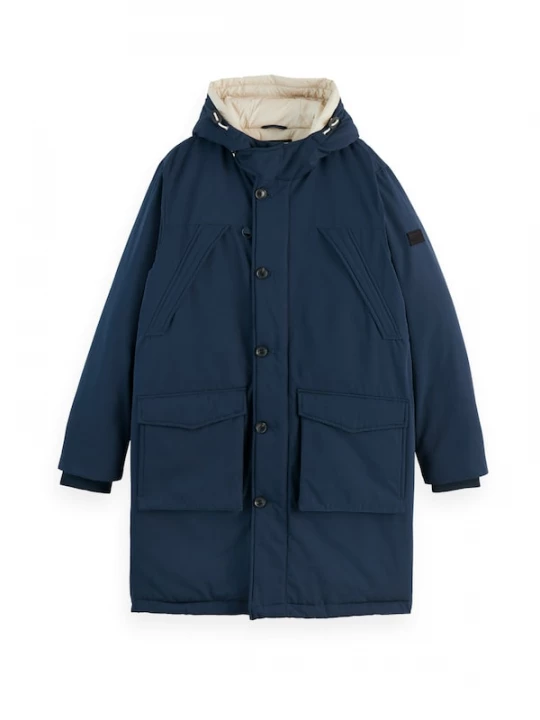 Foto van product SCOTCH & SODA Tussenjas 'HERITAGE' donkerblauw