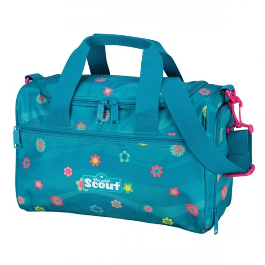 Foto van product SCOUT Sporttas enziaan / jade groen / neonroze / wit