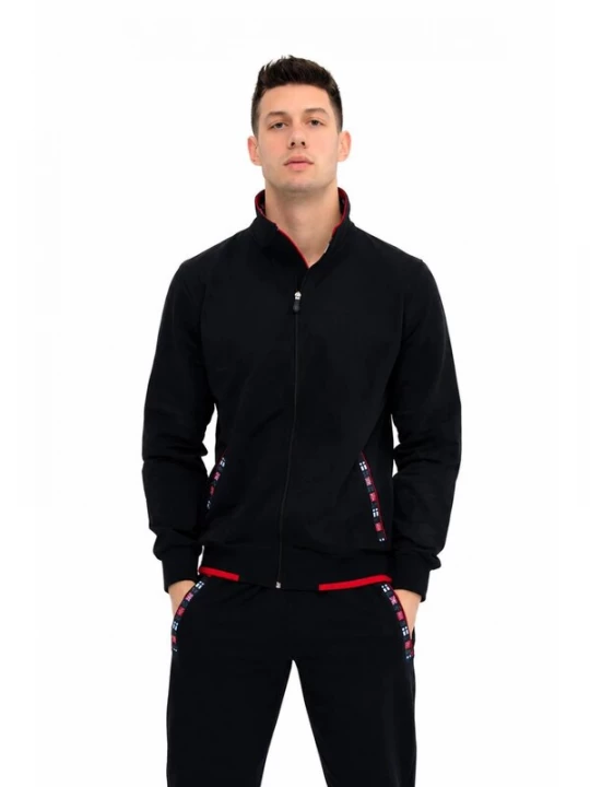 Foto van product SCR. Sweatvest 'SHEM' donkerblauw