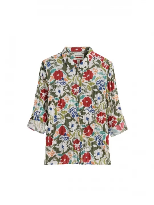Foto van product Seasalt Cornwall Blouse 'Larissa' blauw / groen / rood / wit