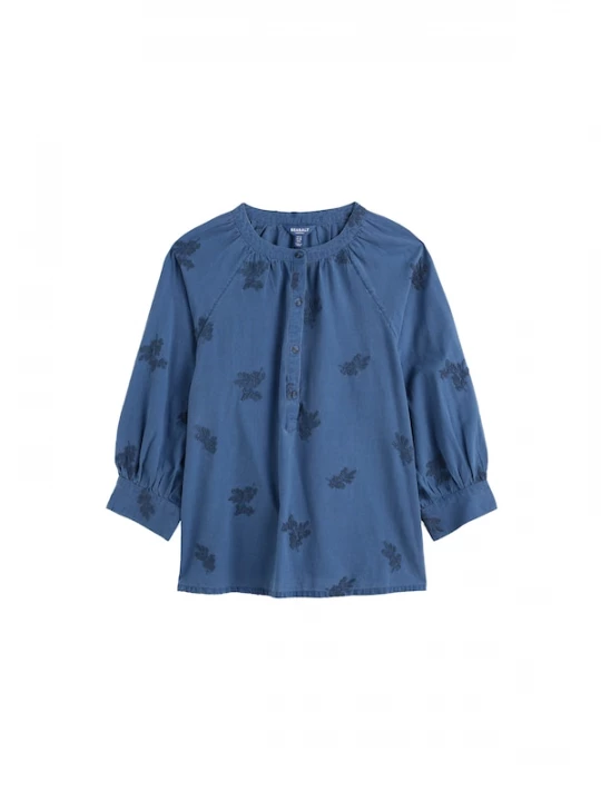 Foto van product Seasalt Cornwall Blouse 'Moor Grass' blauw / marine
