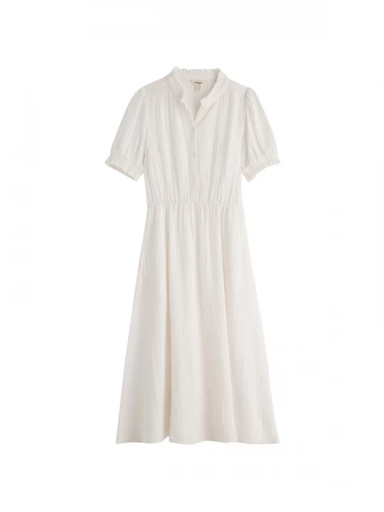 Foto van product Seasalt Cornwall Blousejurk 'Shore Path' wit