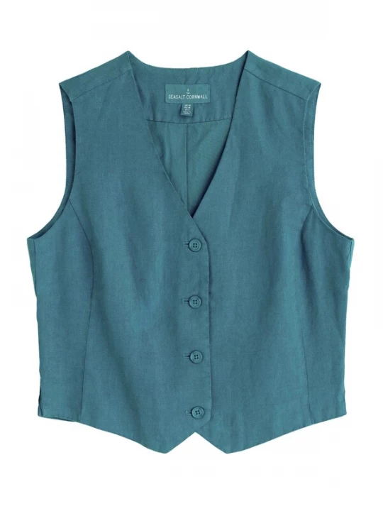 Foto van product Seasalt Cornwall Bodywarmer 'Blinker' blauw