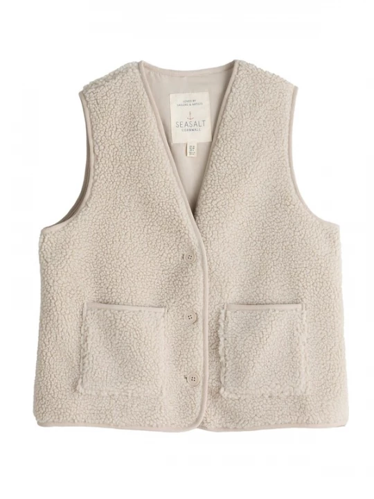 Foto van product Seasalt Cornwall Bodywarmer 'Well Wisher' beige