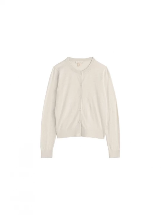 Foto van product Seasalt Cornwall Gebreid vest 'Dancing Light' ecru