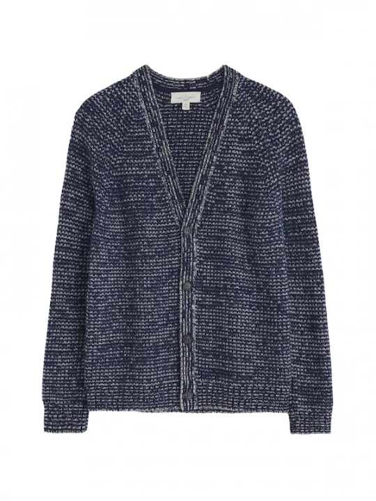 Foto van product Seasalt Cornwall Gebreid vest 'Tresawls' marine