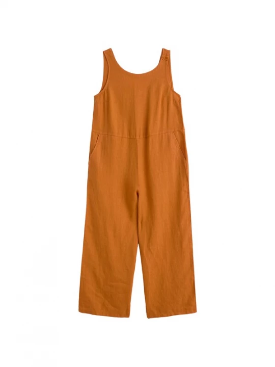 Foto van product Seasalt Cornwall Jumpsuit 'Salt Air' safraan