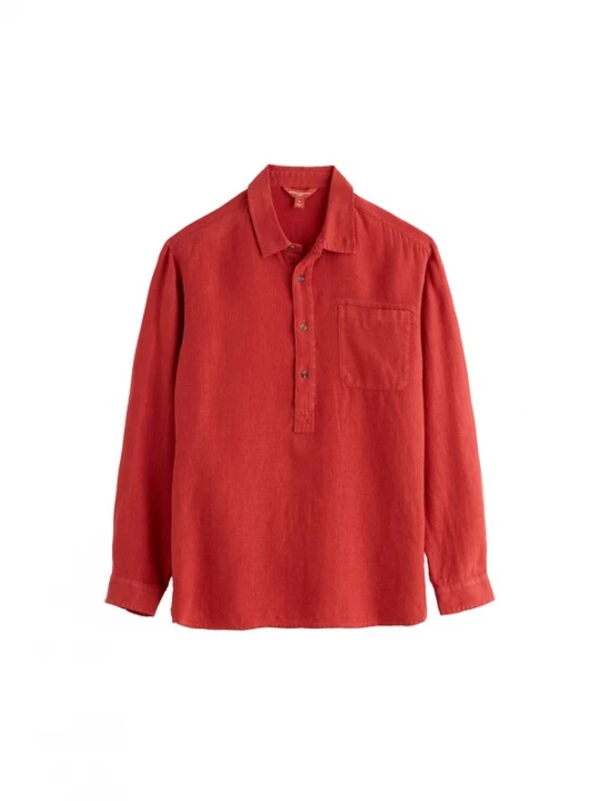 Foto van product Seasalt Cornwall Overhemd 'Artist's' rood