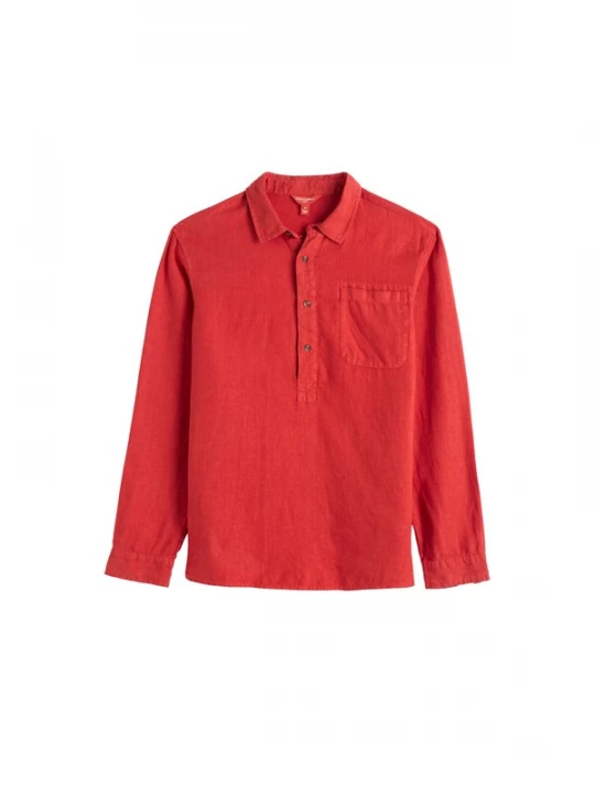 Foto van product Seasalt Cornwall Overhemd 'Artist's' rood
