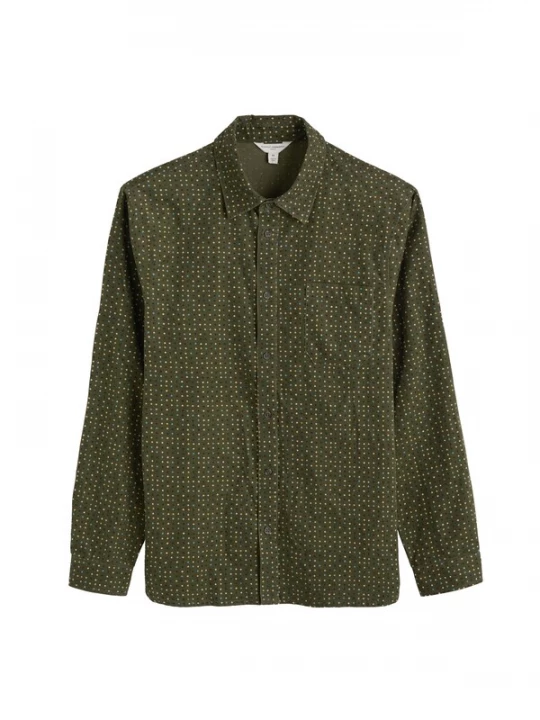 Foto van product Seasalt Cornwall Overhemd ' Shoreman Printed' ' groen