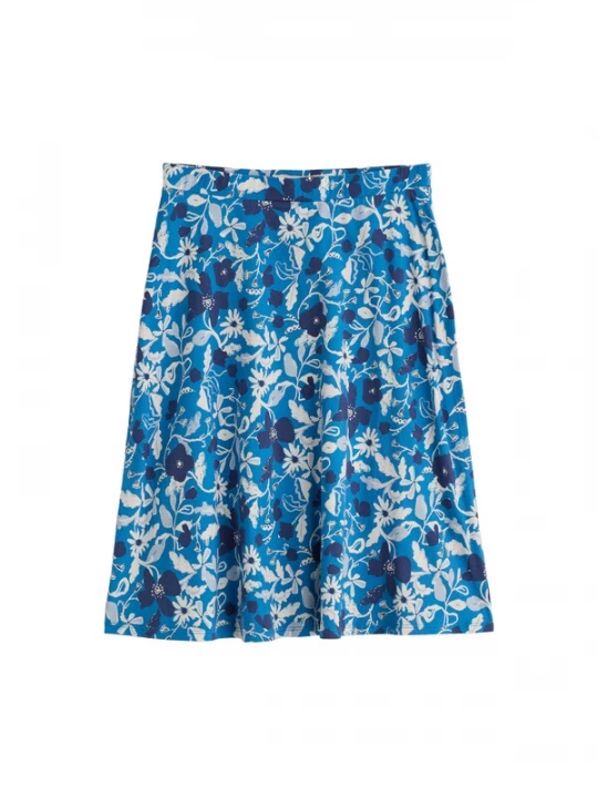 Foto van product Seasalt Cornwall Rok 'Rose' blauw / marine / pastelblauw
