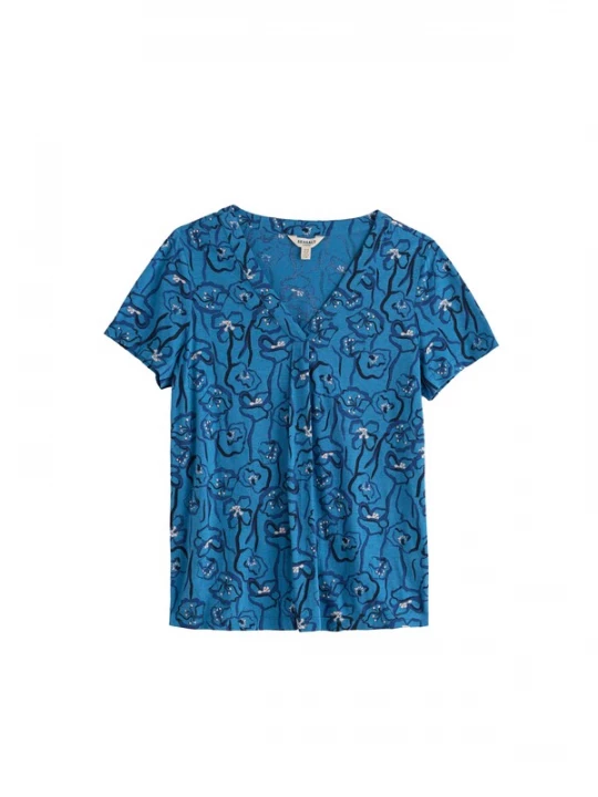 Foto van product Seasalt Cornwall Shirt 'Barnoon' blauw / navy / zwart / wit