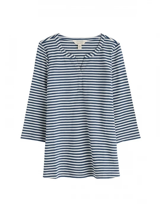 Foto van product Seasalt Cornwall Shirt 'Carlyon' marine / wit