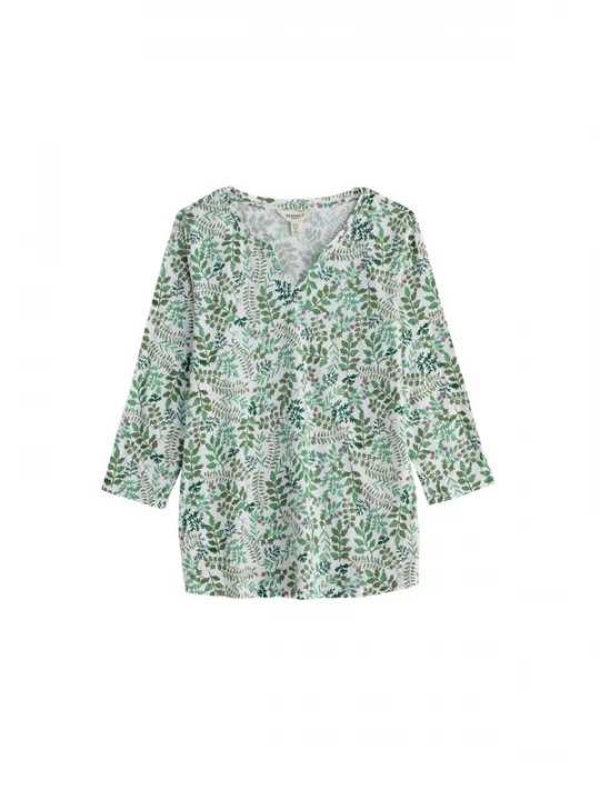 Foto van product Seasalt Cornwall Shirt 'Kellow' groen / limoen / pink / eosine