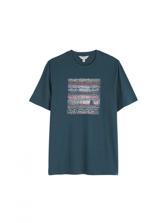 Foto van product Seasalt Cornwall Shirt 'Midwatch' marine / rosa / rood