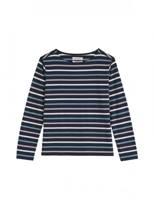 Foto van product Seasalt Cornwall Shirt 'Sailor' blauw / marine / poederroze / wit