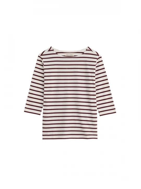 Foto van product Seasalt Cornwall Shirt 'Sailor' bruin / wit