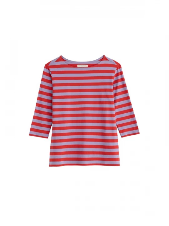 Foto van product Seasalt Cornwall Shirt 'Sailor' mauve / knalrood