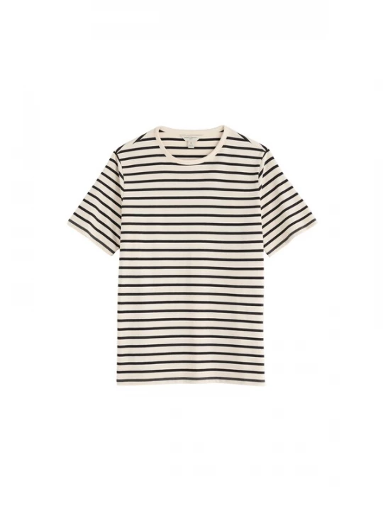 Foto van product Seasalt Cornwall Shirt 'Seven Seas Sailor' zwart / wit