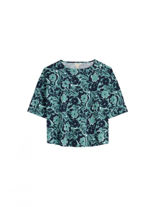 Foto van product Seasalt Cornwall Shirt 'Tremayne Quay' navy / groen