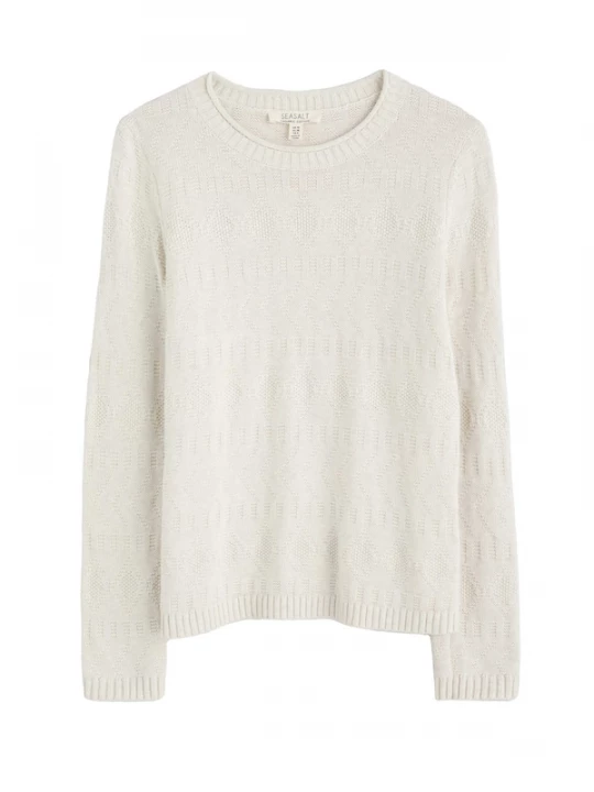 Foto van product Seasalt Cornwall Trui 'Kinter' lichtbeige