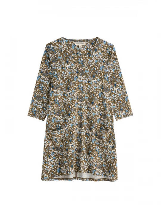 Foto van product Seasalt Cornwall Tuniek 'Killiow' lichtblauw / donkerblauw / olijfgroen / wit