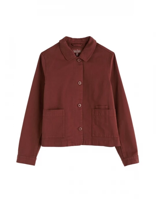 Foto van product Seasalt Cornwall Tussenjas 'Coombe Lane' roestrood